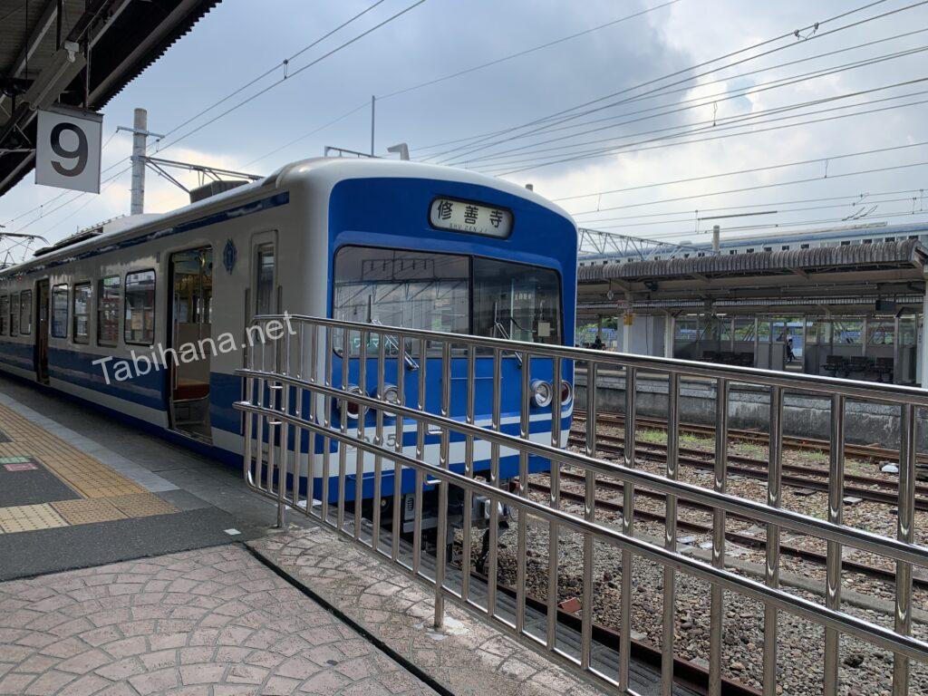 修善寺までの電車