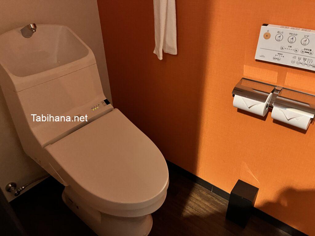 USJオフィシャルホテルのトイレ